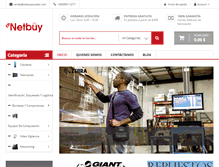 Tablet Screenshot of netbuyecuador.com